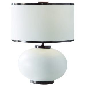Rhiannon Table Lamp Off White - 28216-1
