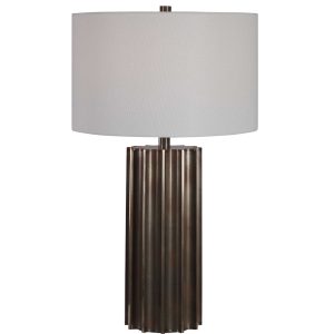 Khalio Table Lamp Aged Gun Metal - 28264