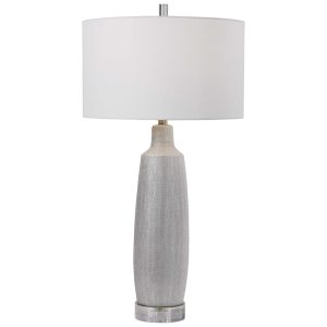 Kathleen Table Lamp Metallic Silver - 28265