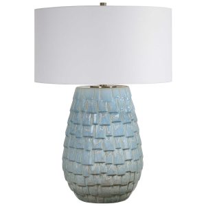 Talima Table Lamp Pastel Blue - 28379-1