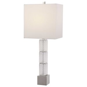 Dunmore Table Lamp Polished Nickel - 28424-1