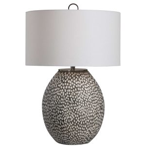 Cyprien Table Lamp Rustic Grey - 28448-1