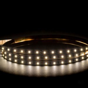 Long Run 14.4W 24V DC 1 Meter Dimmable LED Strip Light / White - HV9782-IP20-80-5K