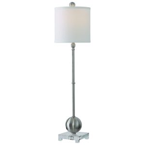 Laton Buffet Lamp Silver - 29692-1