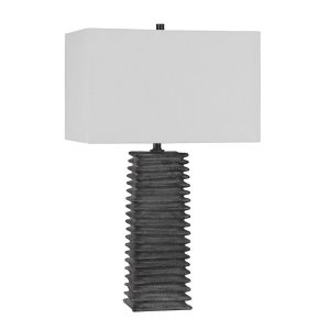 Sanderson Table Lamp Charcoal - 29737