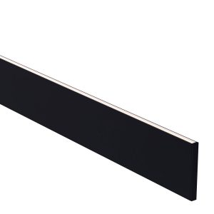 Slim Square 1 Meter 10x90mm LED Profile Black - HV9693-1089-BLK