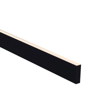 Deep Square 1 Meter 20x70mm LED Profile Black - HV9693-2070-BLK