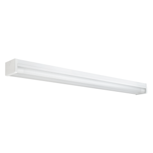 Wide Body Emergency 2 x 18W LED Batten White - STD25/212EM