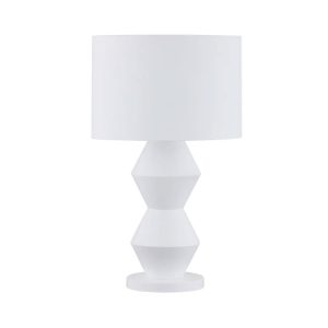 Abstract 1 Light Table Lamp White - 12281