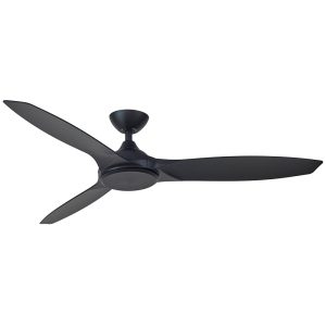 Newport 56" DC Ceiling Fan Matt Black - MNF143MMR