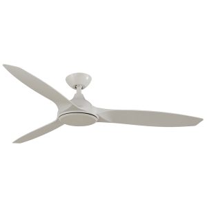 Newport 56" DC Ceiling Fan Satin White - MNF143WWR