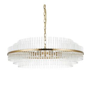 Lawrence 8 Light Pendant Polished Brass - 20716