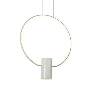 Aurora 26W LED Pendant Large White / Warm White - AURORA L WH