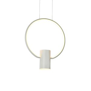 Aurora 18W LED Pendant Small White / Warm White - AURORA S WH