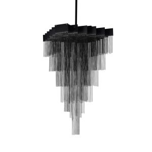 Chandon 8 Light Pendant Black - CHANDON BK