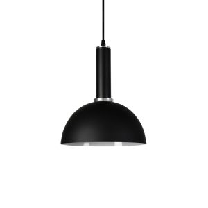 Cleo 1 Light Pendant Small Black - CLEO 25 BK