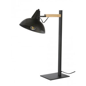 Coin 1 Light Desk Lamp Black - COIN-T/L Black