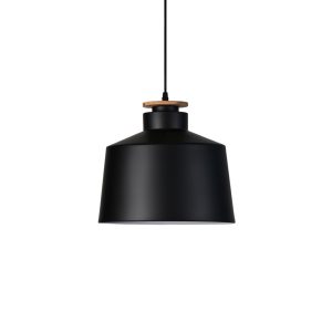 Elena 1 Light Pendant Black - ELENA BK