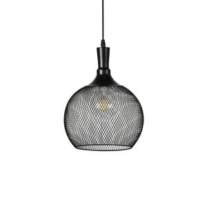 Eliza 1 Light Pendant Black - ELIZA BLK