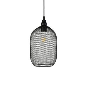 Elsie 1 Light Pendant Black - ELSIE BK