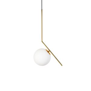 Luna 1 Light Pendant Gold - LUNA GD