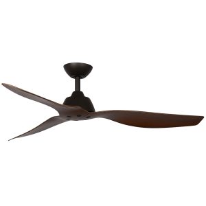 Malibu 52" DC Ceiling Fan Old Bronze With Walnut - MMF133OWR