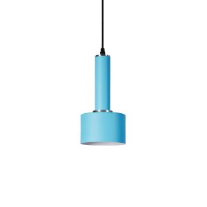 Rose 1 Light Pendant Blue - ROSE BL