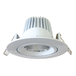 Ecostar 9W Dimmable LED White / Warm White White - S9046 WW WH