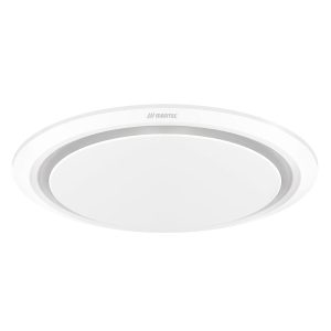 Saturn Small Round Bathroom Exhaust Fan With Flex & Plug - MXFSR20W