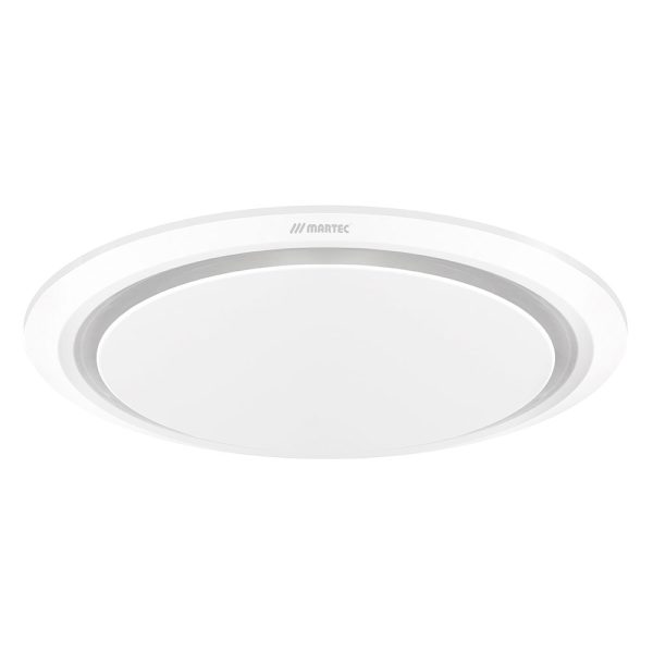 Saturn Small Round Bathroom Exhaust Fan With Flex & Plug - MXFSR20W