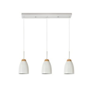 Watchman 3 Light Bar Pendant White - WATCHMAN 3BAR WH