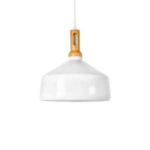 Zara 1 Light Pendant White - ZARA WH