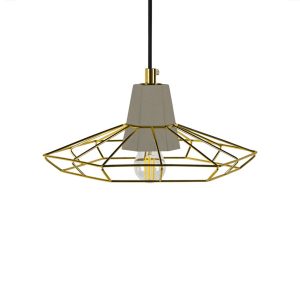 Bazz 1 Light Pendant Gold - BAZZ 5 GD