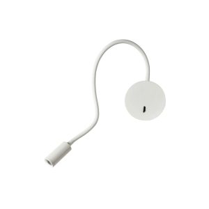 Eye 3W LED Wall Light with Switch White / Warm White - EYE WH