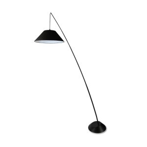 Fishing 1 Light Floor Lamp Black - FISHING FL BK