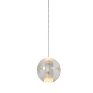 Galaxy 1 Light LED Pendant Nickel / Warm White - GALAXY 1