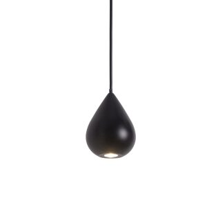 Metero 3W LED Drop Pendant Black / Warm White - METERO DROP BK