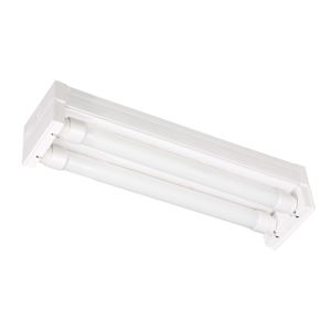 Tubeline 2 x 9W LED 600mm Emergency Bare Batten White / Warm White - STB/206EM2500 WW