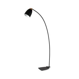 Watchman 1 Light Floor Lamp Black - WATCHMAN FL BK