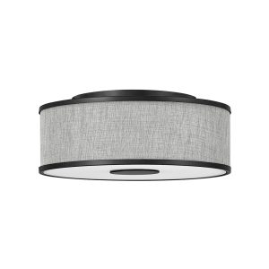 Halo Medium Semi Flush Heather Gray / Black - U/HK/HALO42007BK