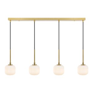 Bobo 4 Light 12W LED Pendant Antique Gold / Warm White - BOBO PE04-AGOM