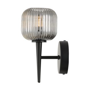 Bobo 2 Light 3W LED Wall Light Black / Warm White - BOBO WB1-BKSM