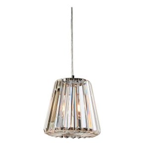 Moulin 3 Light Pendant Large Shiny Nickel - ELGOL2116D33CR