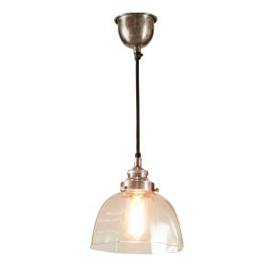 Hobart 1 Light Pendant Antique Silver - ELPIM57752AS