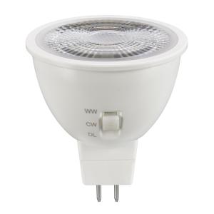 LED MR16 7W 12V AC/DC Globe Tri-Colour - MR16/7W/TC