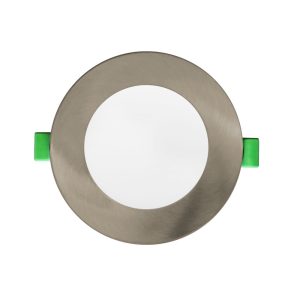 Nova 8W Dimmable LED Downlight Satin Chrome / Tri-Colour - NOVADLUX02