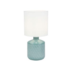 Celia 1 Light Table Lamp Green - OL90117GN