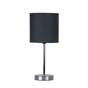 Zola 1 Light Table Lamp Chrome / Grey - OL90120GY