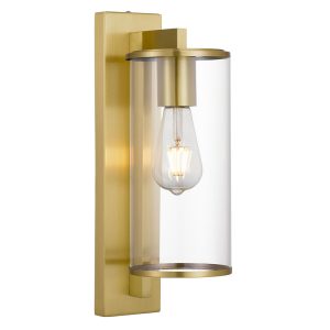 Perova 1 Light Wall Light Large Brass - PEROVA EX50-BRS