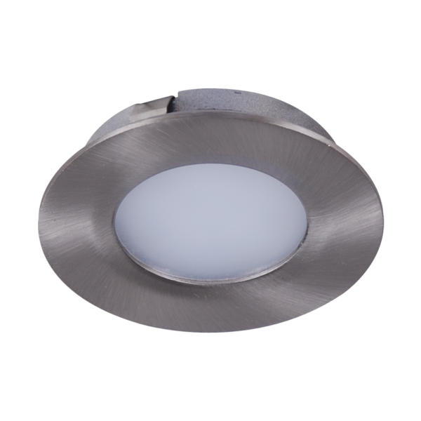 Anova 4W LED Recessed Cabinet Light Satin Nickel / Cool White - S9105CW/SN